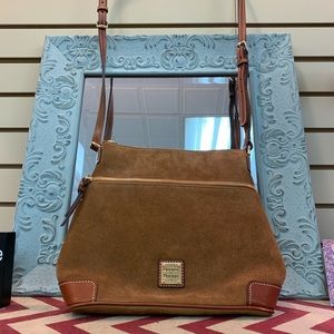 Dooney and Burke Suede brown purse